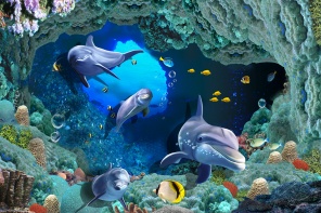 Пещера с дельфинами