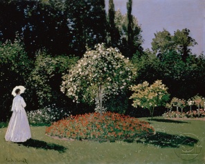 Дама в саду Сент-Адресс