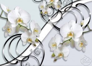 Металлическая лоза и Орхидеи