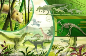 Рисунок период динозавров