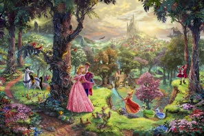 Спящая красавица: Принц и принцесса в сказочном лесу