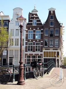 Фонарь на улице Амстердама