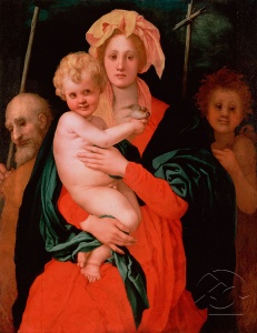 Мадонна с Младенцем, святыми Иосифом и Иоанном Крестителем