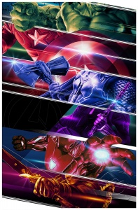 Плакат оружие Мстителей