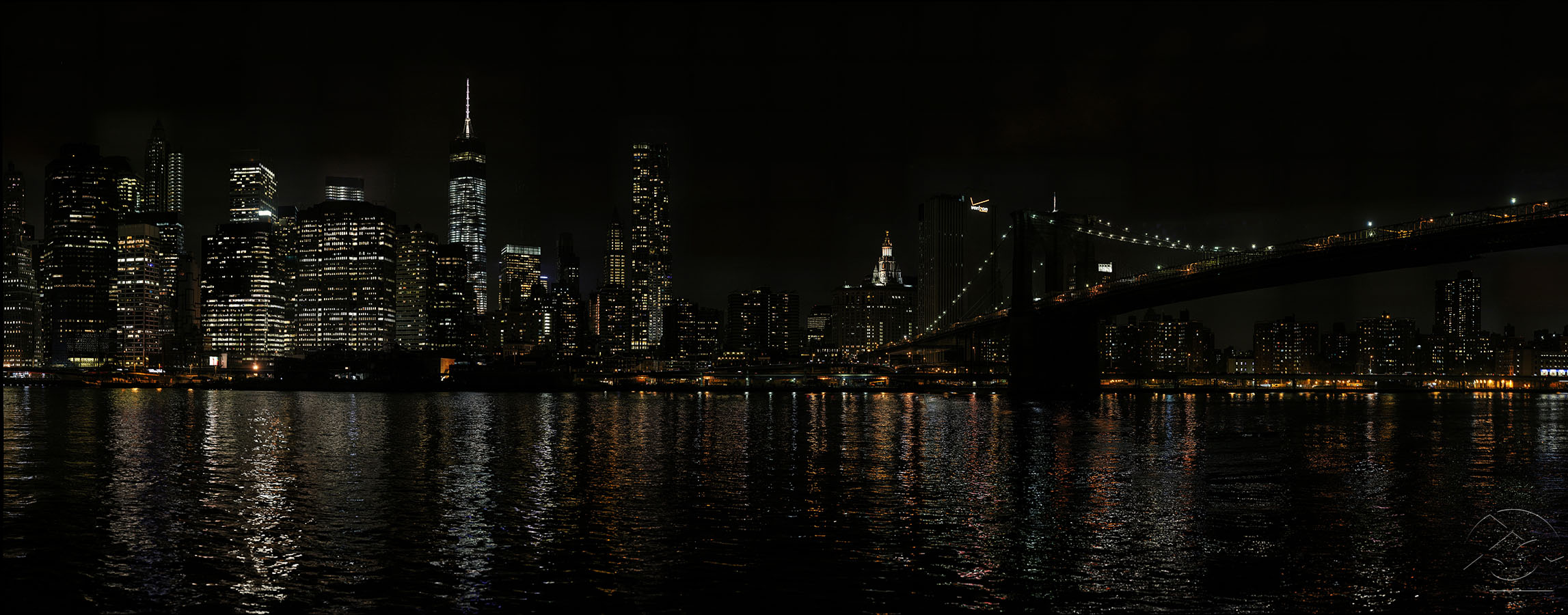 Манхэттен в ночи