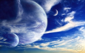 Небесно-голубые планеты