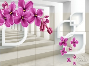 Геометрическая абстракция и орхидеи