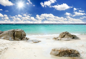 Пляж карибского моря