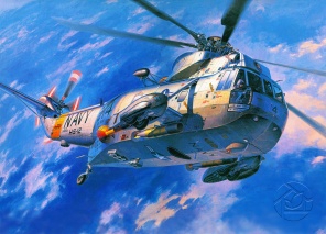 военный вертолет