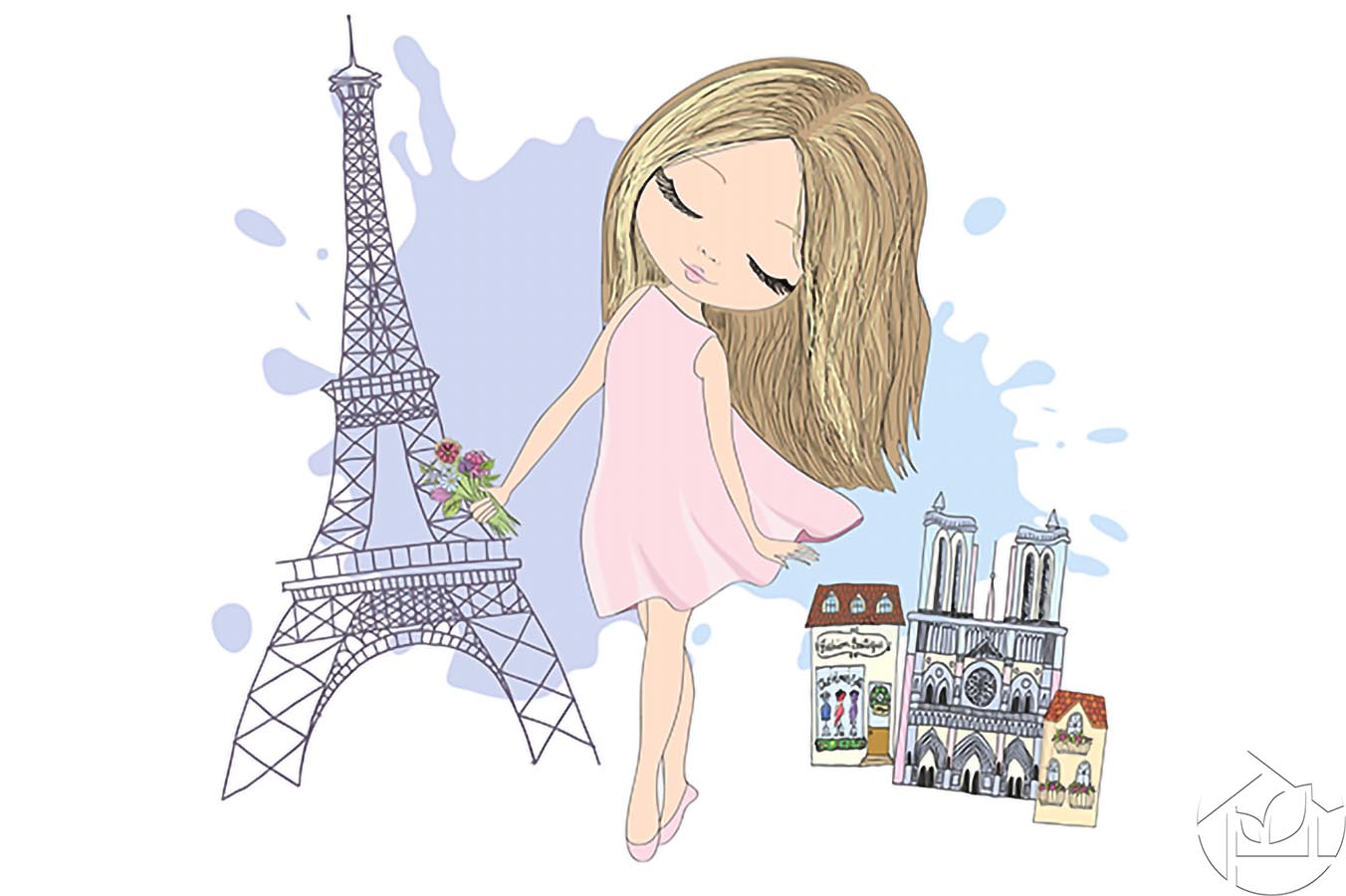 Девочка в Париже