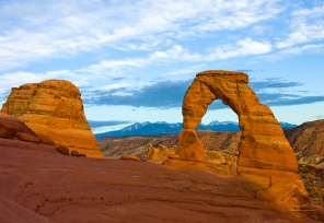 Природная арка в национальном парке США