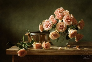 Фотонатюрморт с розами
