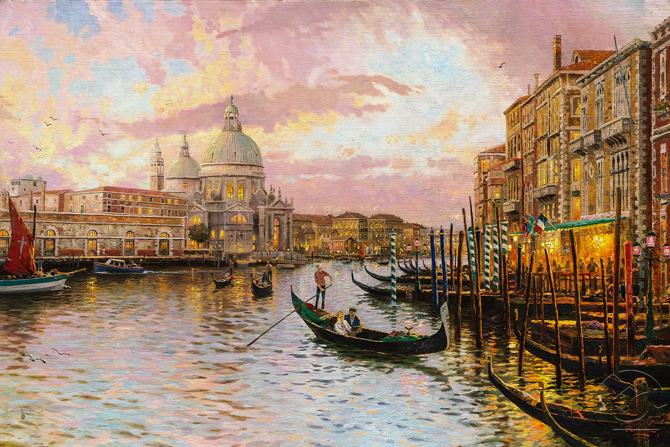 Томас Кинкейд картины Венеции