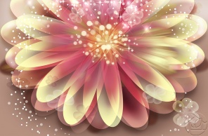 Рисунок радужного цветка