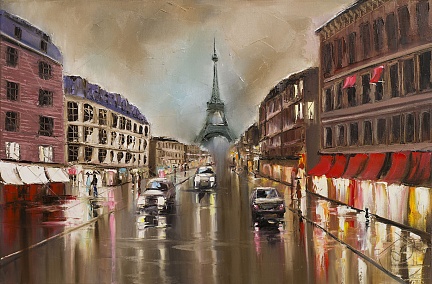 дождливый Париж
