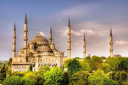  Мече́ть Султанахме́т в Стамбуле