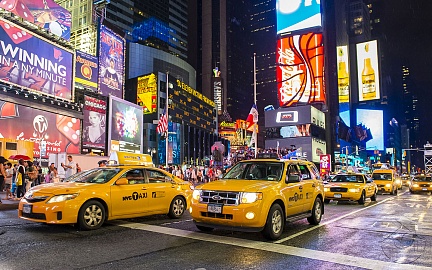 Ночное такси Нью-Йорка