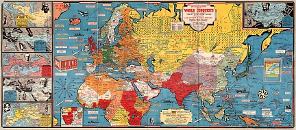 Датированные события на карте мировых завоеваний