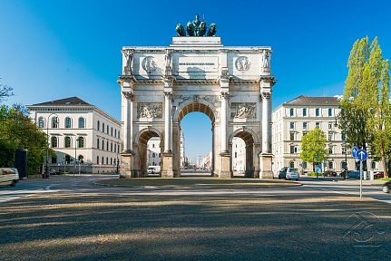 Триумфальная арка в Мюнхене - Врата Победы