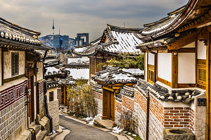 Деревня Букчон в Корее