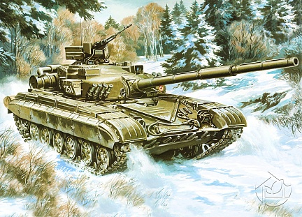 Рисунок Советского основного танка Т-64Б