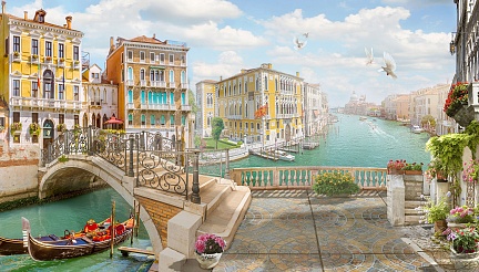 Желтые домики Венеции