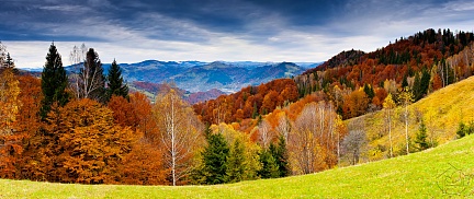 Осенние холмы