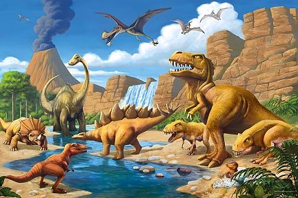 Динозавры у воды