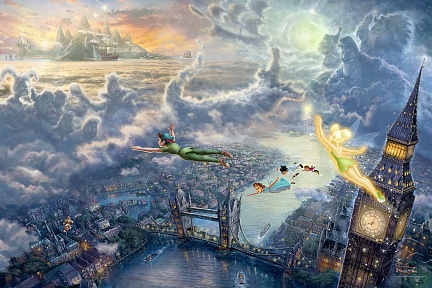 Питер Пэн полёт над Лондоном