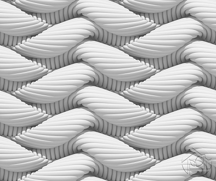 3D абстрактное плетение