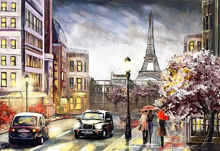 улочки Парижа