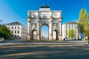 Триумфальная арка в Мюнхене - Врата Победы