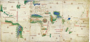 Карта мира 1502 года "Планисфера Кантино"
