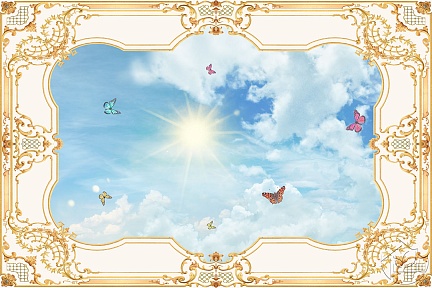 Бабочки в небе